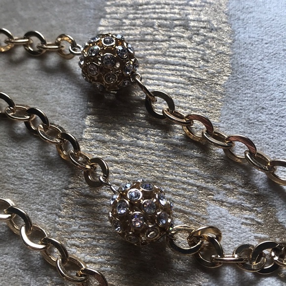 J.Crew Crystal Fireball Necklace - Picture 2 of 4